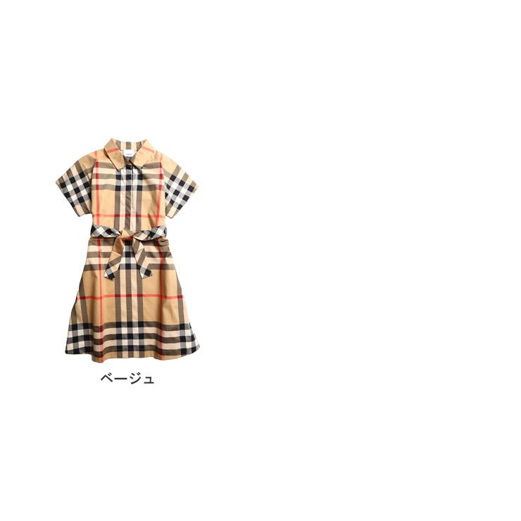 バーバリー キッズ ワンピース BURBERRY ブランド シャツドレス 子供服 トップス スカート チェック BBK8053855｜zen｜02