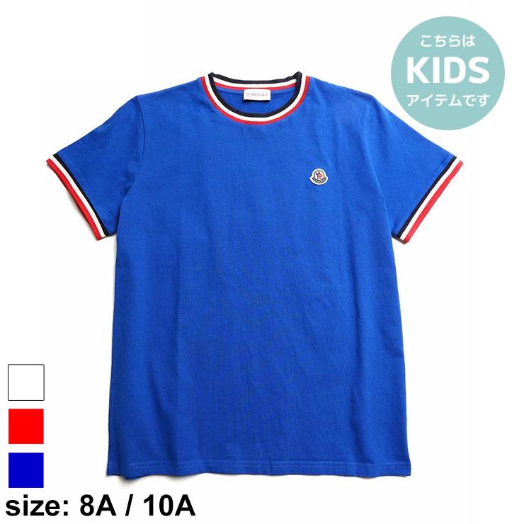 モンクレール キッズ Tシャツ 半袖 MONCLER ブランド カットソー 子供  