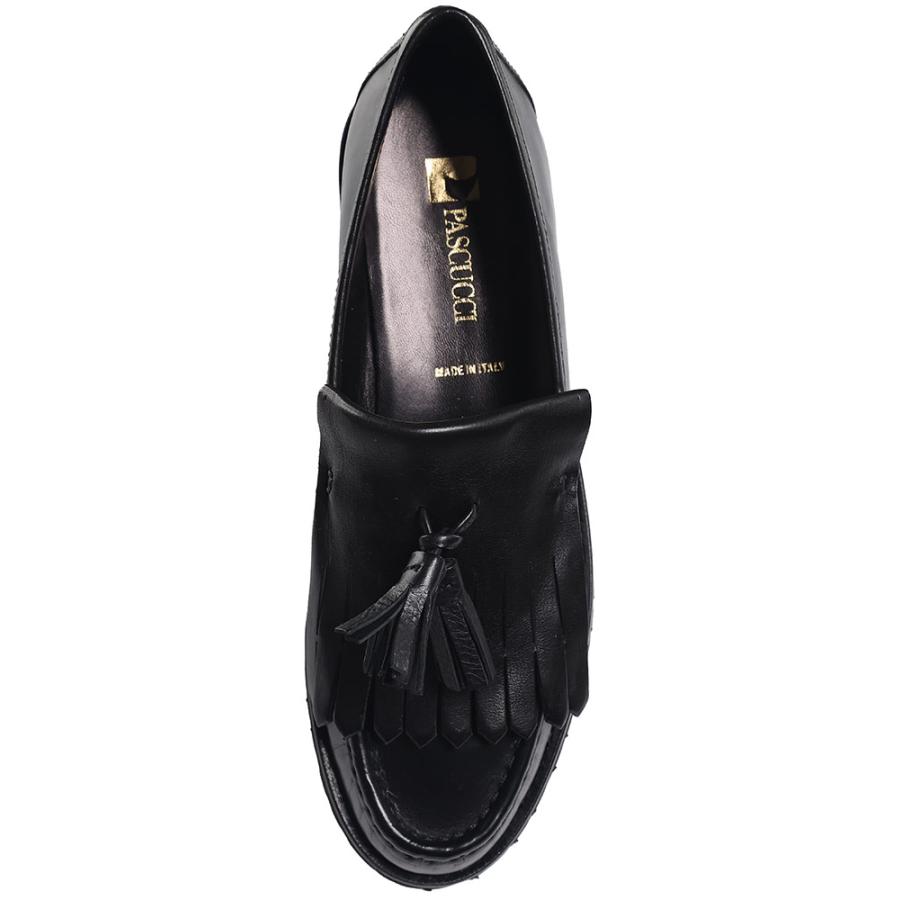 PASCUCCI（パスクッチ） ローファー レディース シューズ タッセル