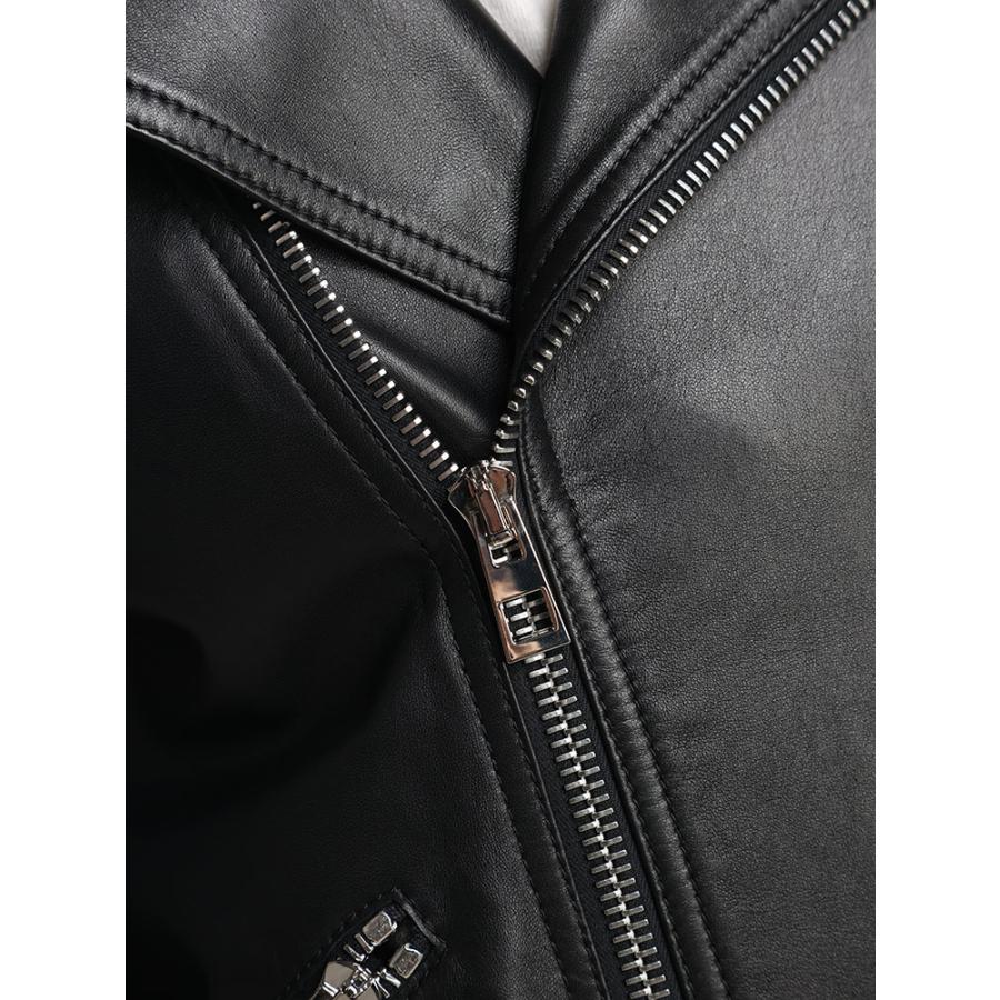 LOEWE ロエベ レザー ジップ ライダースジャケット メンズ LOEWE ロエベ レザー ジップ ライダースジャケット メンズ