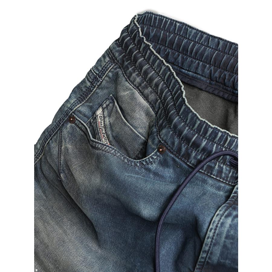 DIESEL（ディーゼル） ウォッシュ加工 ウエストコード ジョグジーンズ