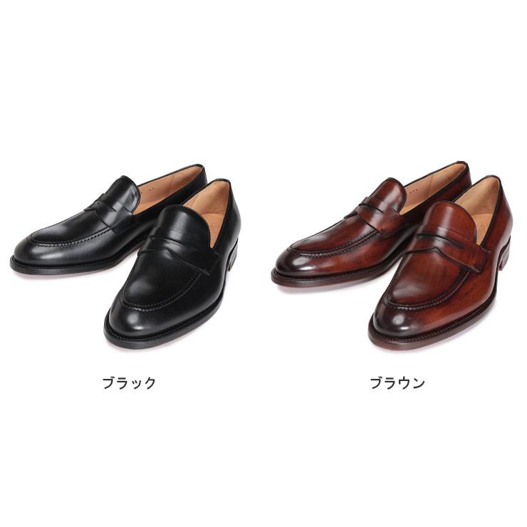 Cordwainer ストレートチップ 26cm相当 革靴 ローファー Cordwainer コードウェイナー レザー Uチップ コインローファー メンズ