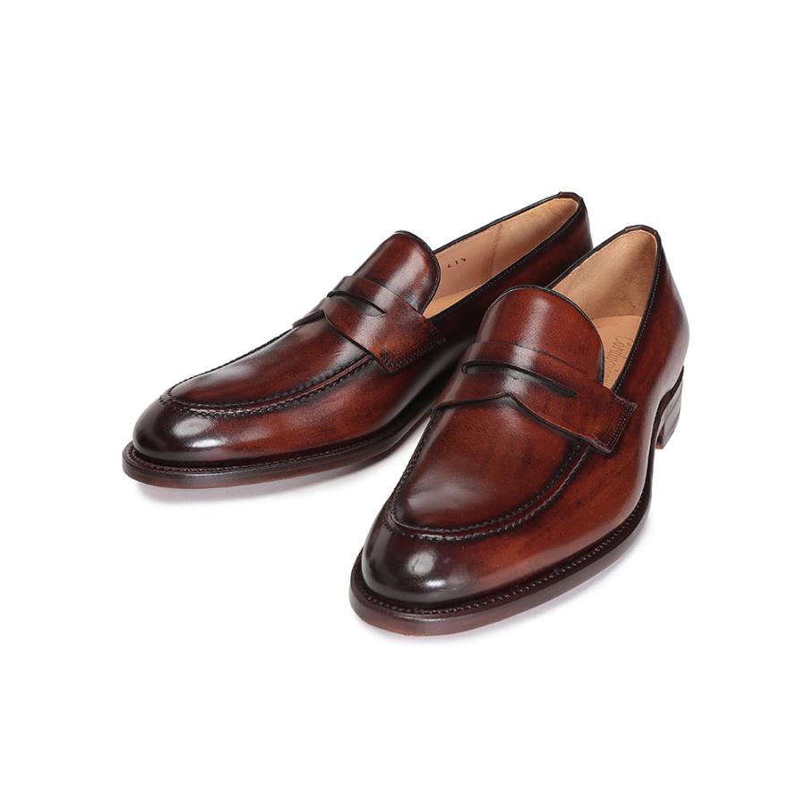Cordwainer コードウェイナー レザー Uチップ コインローファー メンズ