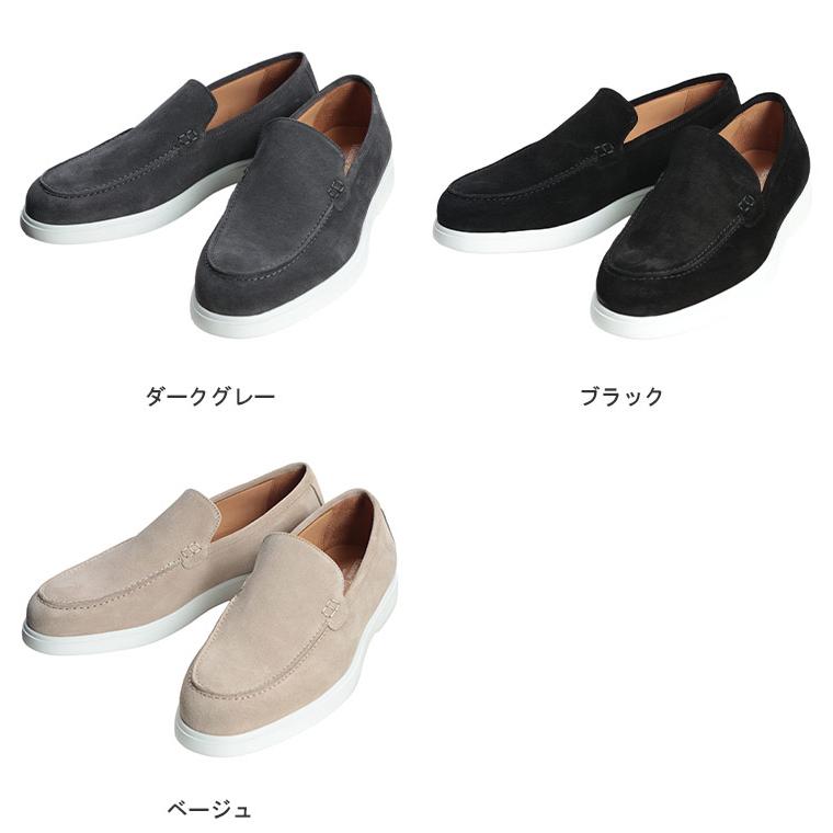マノヴィエトスカーネ メンズ スリッポン MANOVIE TOSCANE レザー
