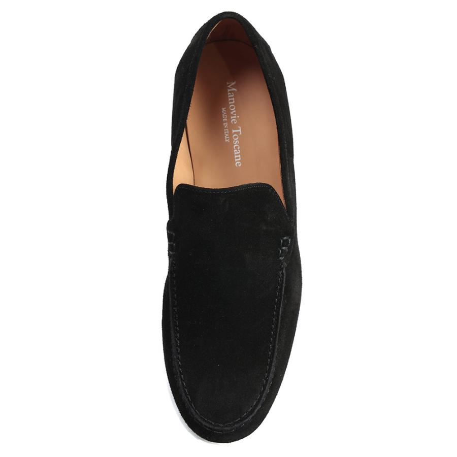 マノヴィエトスカーネ メンズ スリッポン MANOVIE TOSCANE レザー