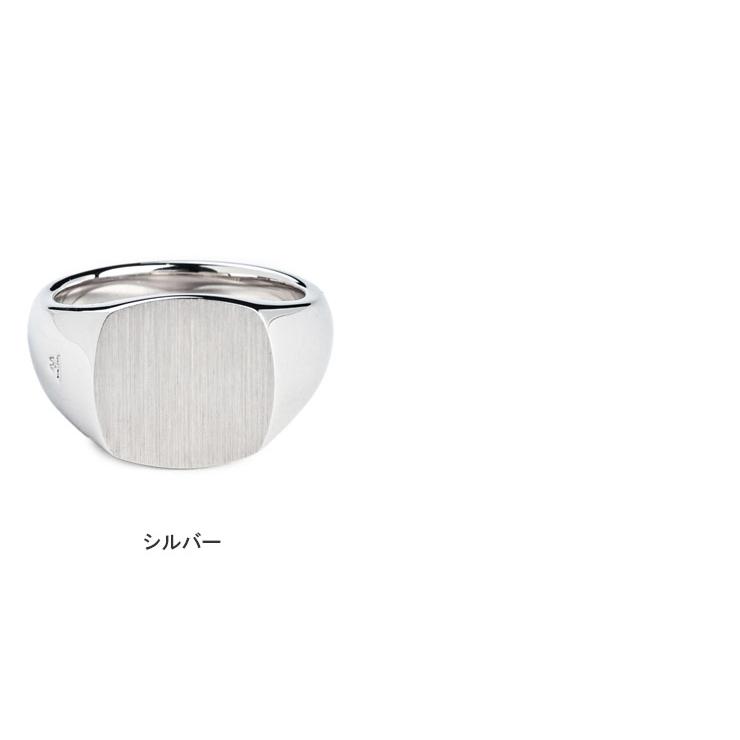 トム・ウッド メンズ リング TOM WOOD Kay Ring Satin ケイ サテン シグネットリング TW100568 ブランド アクセサリー 指輪 | TOM WOOD | 01