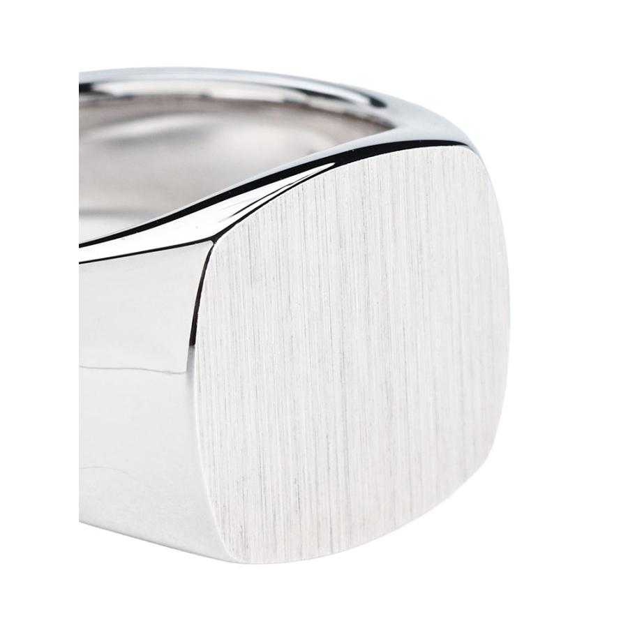 トム・ウッド メンズ リング TOM WOOD Kay Ring Satin ケイ サテン シグネットリング TW100568 ブランド アクセサリー 指輪 | TOM WOOD | 02