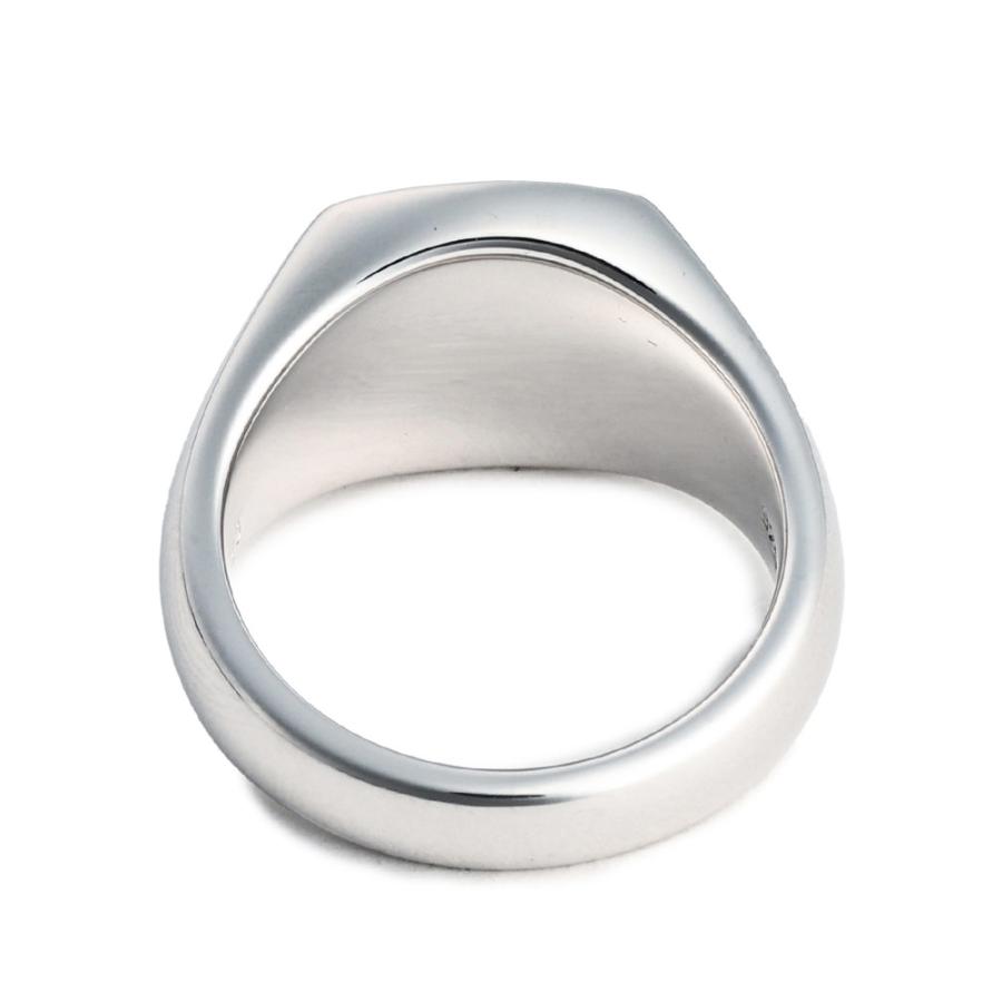 トム・ウッド メンズ リング TOM WOOD Kay Ring Satin ケイ サテン シグネットリング TW100568 ブランド アクセサリー 指輪 | TOM WOOD | 03