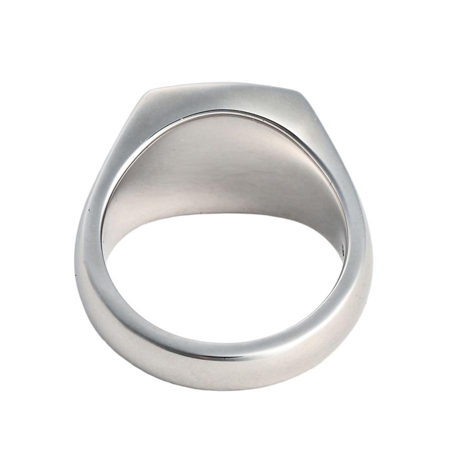 トム・ウッド メンズ リング TOM WOOD Kay Polished Onyx ポリッシュ オニキス シグネットリング TW101276 ブランド アクセサリー 指輪 | TOM WOOD | 03