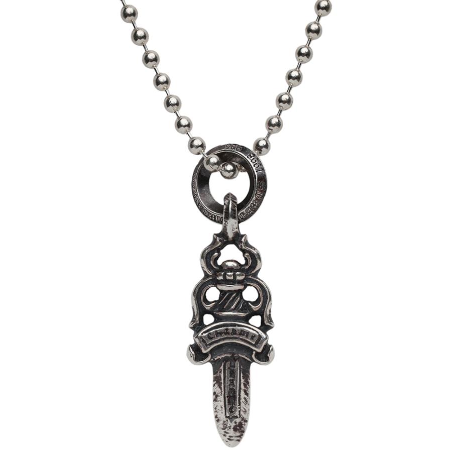 Chrome Hearts ネックレス3点（社外チェーン付き） CHROME HEARTS（クロムハーツ） ネックレス メンズ ロゴ シルバー925