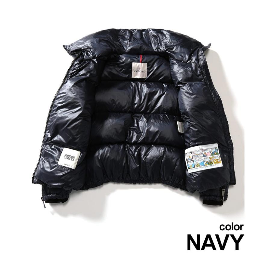 モンクレール ダウン レディース Moncler ダウンジャケット 光沢 ナイロン スタンド Bandama バンダマ Navy ブランド ブルゾン ショート Mclbandama9 77 ゼンオンライン 通販 Yahoo ショッピング