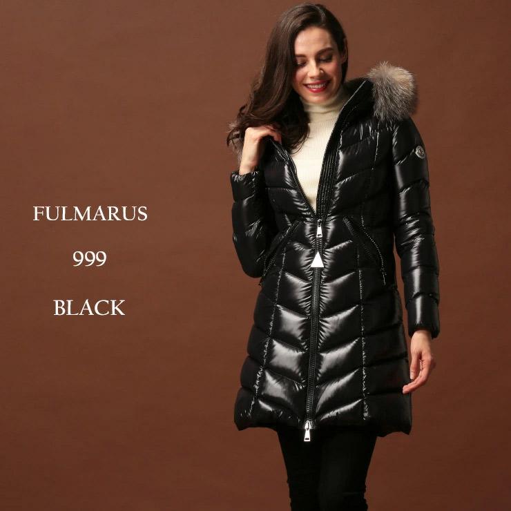 モンクレール ダウン レディース ロング Moncler ダウンコート ファー レディース フード ロング パーカー ロング ダウンジャケット Fulmarus フルマルス Black ブランド Mclfulmarus9