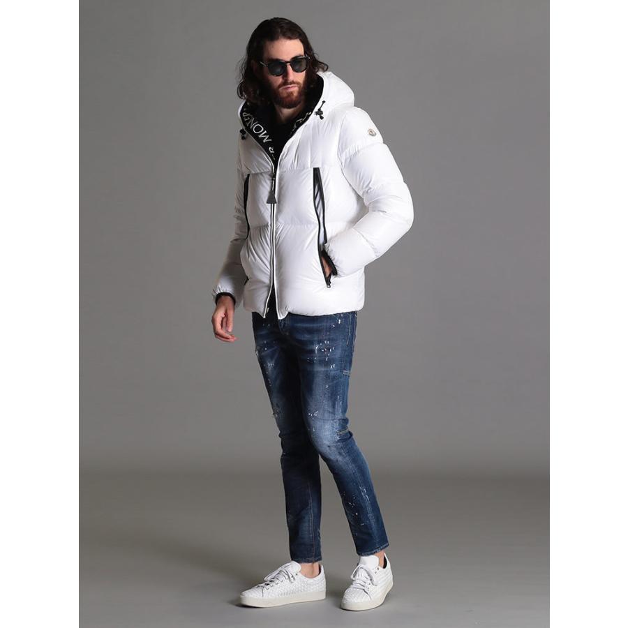 モンクレール メンズ ダウンジャケット Moncler ナイロン ロゴ 刺繍 ダウン パーカー Baronnies バロニ 白 ブランド アウター ブルゾン フード Mcbaronnies0 12 ゼンオンライン 通販 Yahoo ショッピング