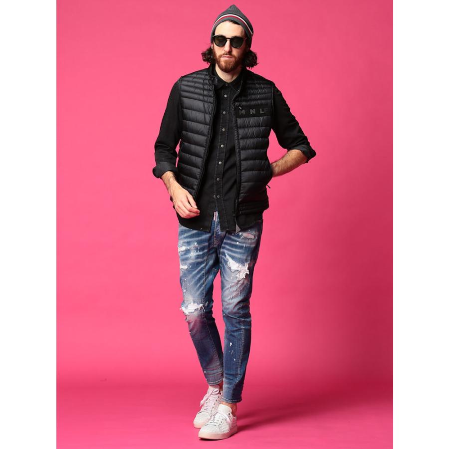モンクレール メンズ ダウンベスト Moncler ロゴ ライトダウン ベスト Roussilon ルシヨン ブランド アウター ナイロン ジップ Mcroussilon1 15 ゼンオンライン 通販 Yahoo ショッピング