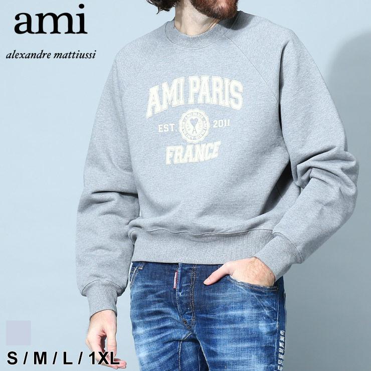 アミパリス メンズ トレーナー AMI PARIS ブランド トップス スウェット スウェットシャツ 長袖 プリント ロゴ ユニセックス 大きいサイズ  AMUSW010747 : 7651201810 : ゼンオンライン - 通販 - Yahoo!ショッピング