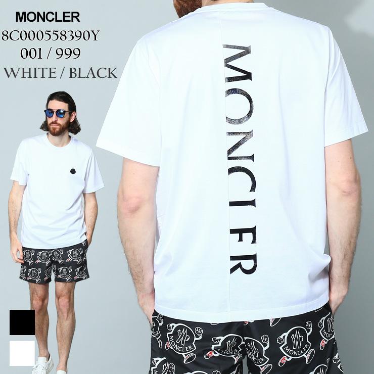 モンクレール MONCLER Tシャツ メンズ 半袖 バックロゴ ブランド 