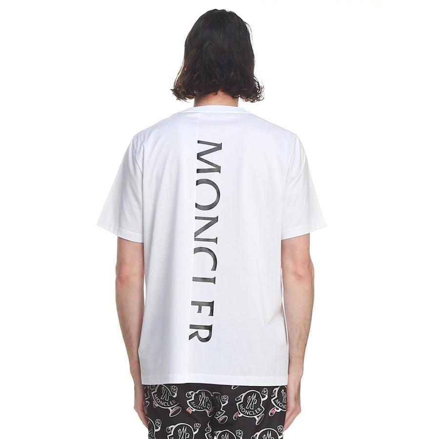 モンクレール MONCLER Tシャツ メンズ 半袖 バックロゴ ブランド レギュラーフィット 大きいサイズあり MC8C000558390Y