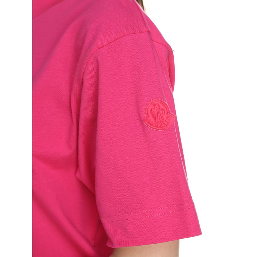 モンクレール Tシャツ レディース MONCLER カットソー 半袖 ロゴ プリント ブランド トップス シャツ 大きいサイズあり MCL8C00037829HP｜zen｜04