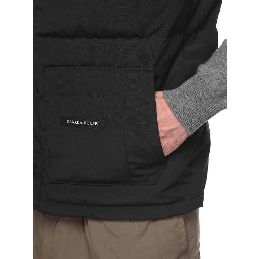 CANADA GOOSE（カナダグース） ロゴパッチ フルジップ ダウンベスト