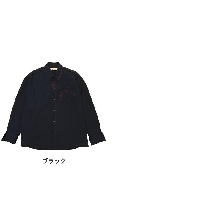 MARNI マルニ トロピカルウール ステッチアクセント 長袖 MARNI マルニ トロピカルウール ステッチアクセント 長袖