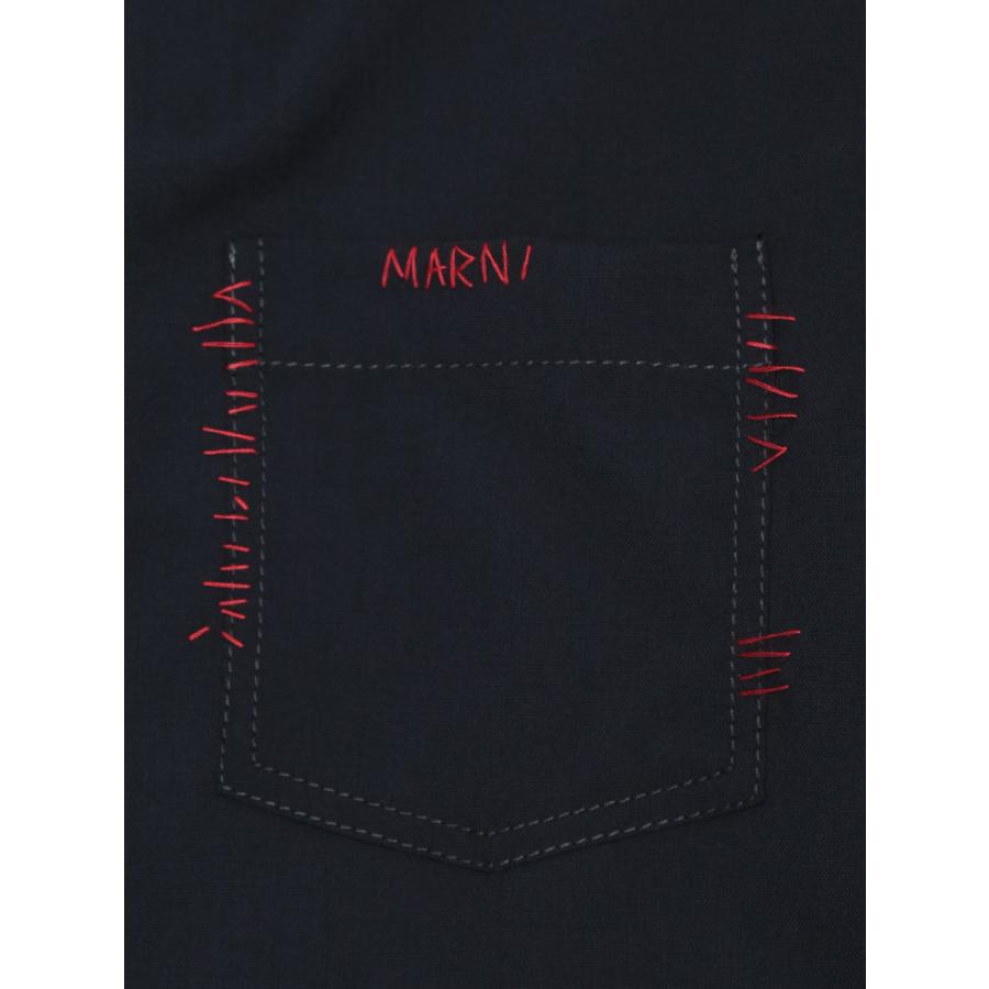 MARNI（マルニ） トロピカルウール ステッチアクセント 長袖
