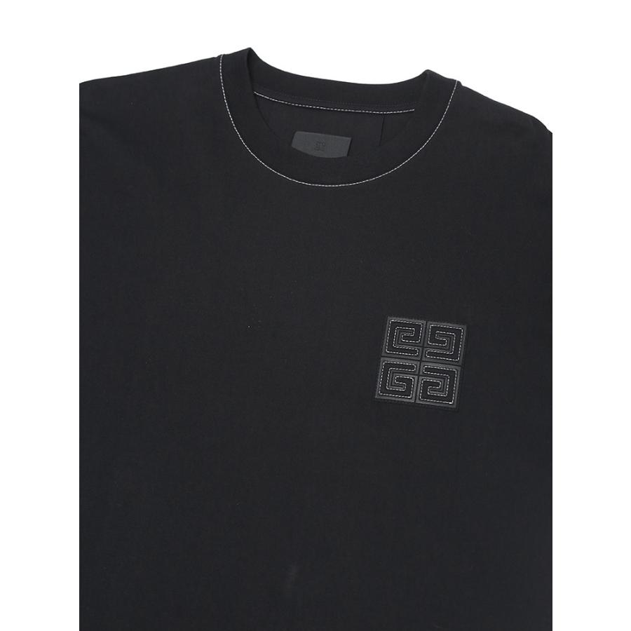 GIVENCHY（ジバンシィ） コットン コントラストステッチ ロゴ クルー