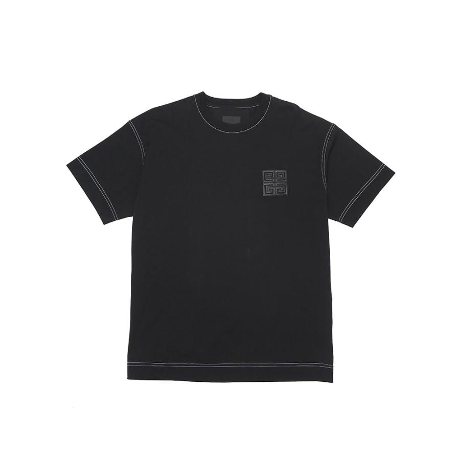 GIVENCHY（ジバンシィ） コットン コントラストステッチ ロゴ クルー