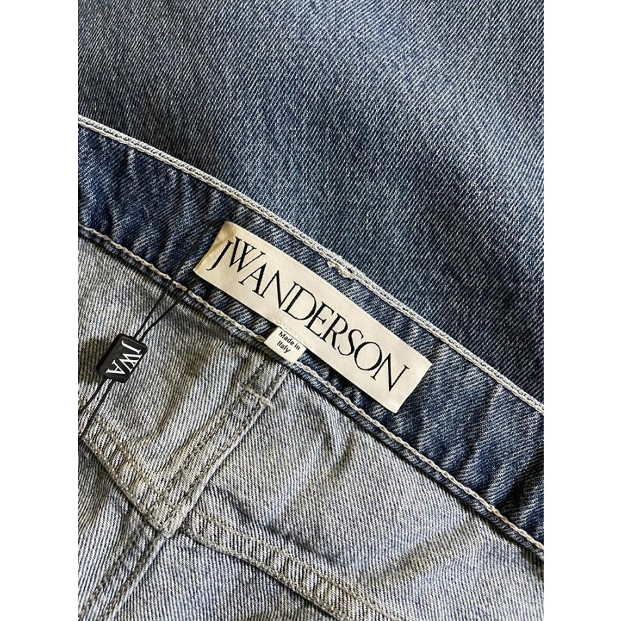 ジェイダブリューアンダーソン JW ANDERSON フロントポケット ジップフライ ツイスト ジーンズ メンズ JWDT0110PG1735の画像