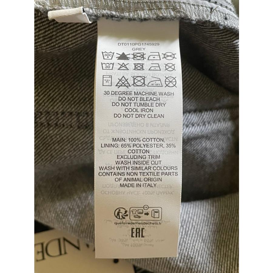 ジェイダブリューアンダーソン JW ANDERSON デニム フロントポケット ジップフライ ツイスト ジーンズ メンズ JWDT0110PG1745の画像