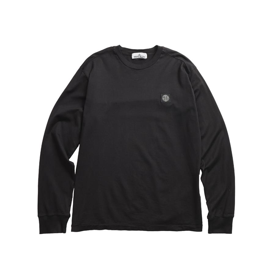 STONE ISLAND（ストーン アイランド） 長袖 Tシャツ メンズ 胸ロゴ