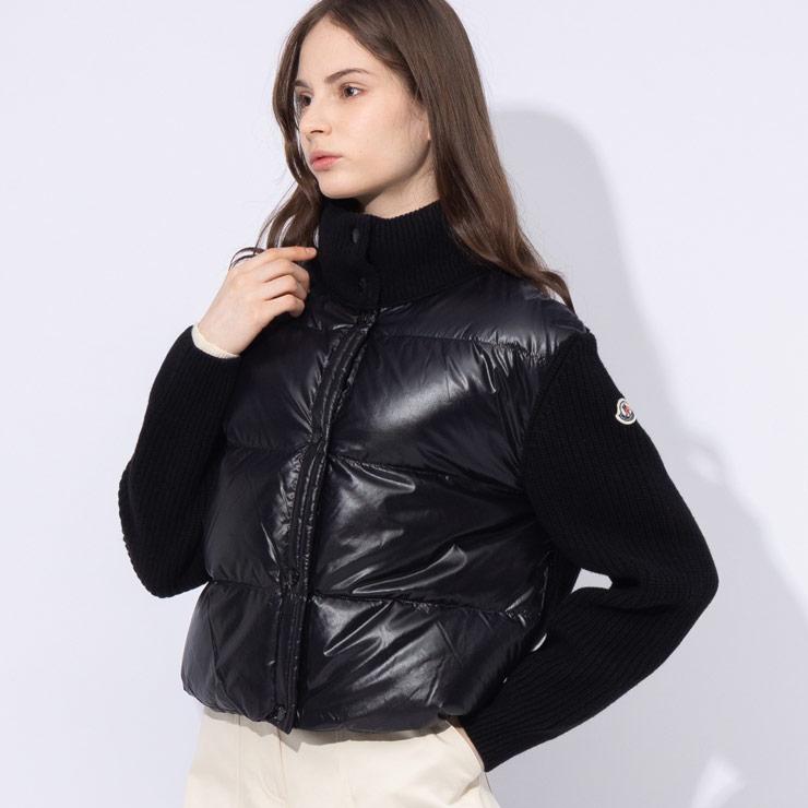 MONCLER（モンクレール） フロントダウン フルボタン ニットジャケット