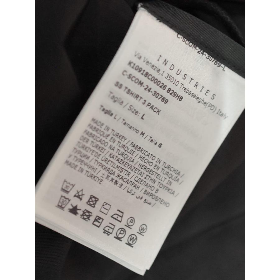 MONCLER ワッペン Tシャツ Ｌ MONCLER モンクレール 半袖 Tシャツ メンズ ワッペン クルー