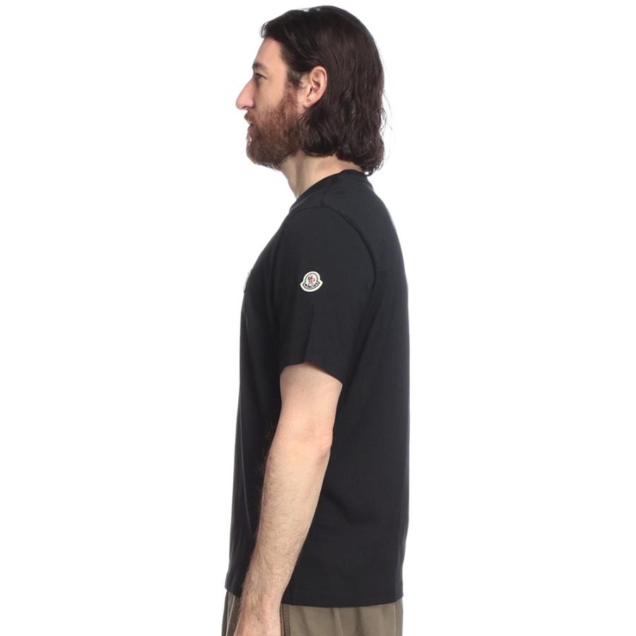 MONCLER モンクレール 半袖 Tシャツ メンズ 刺繍ロゴ クルー