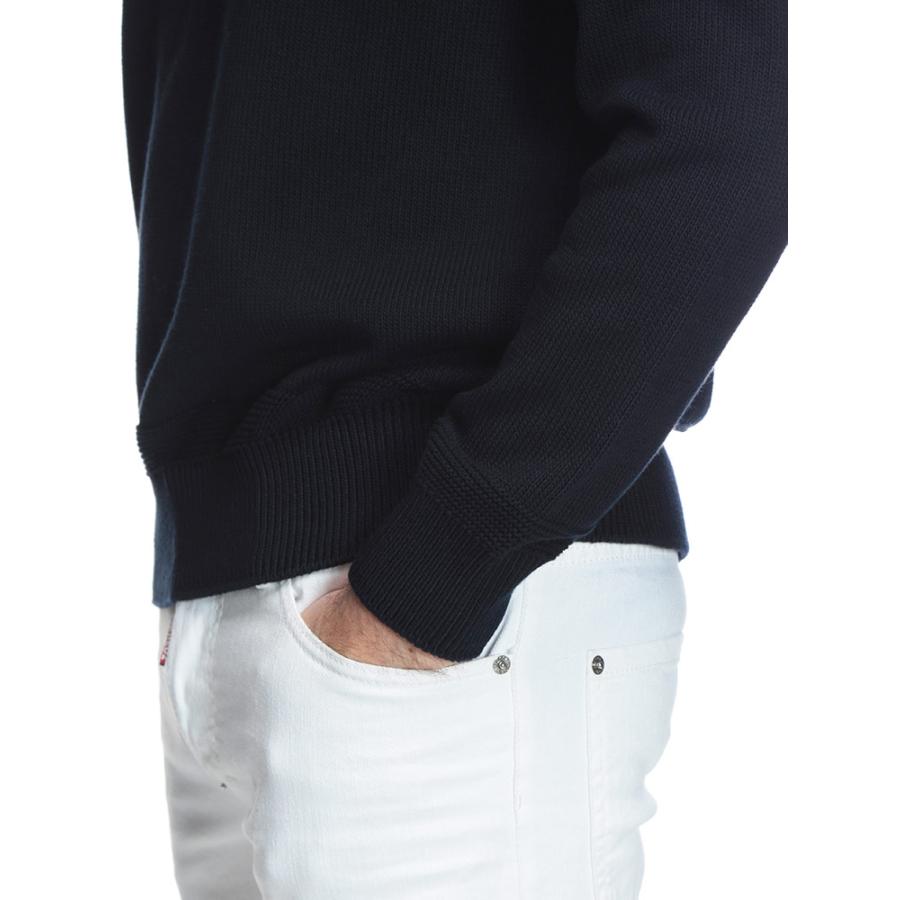 MONCLER モンクレール ニット メンズ 袖ワッペン クルーネック MONCLER モンクレール ニット メンズ 袖ワッペン クルーネック