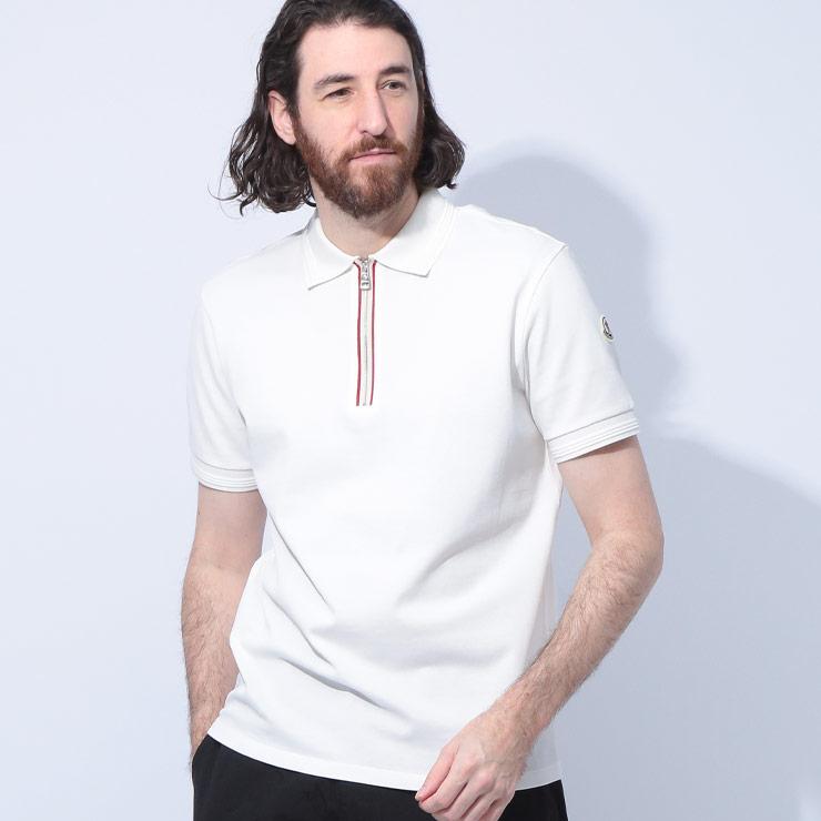 モンクレ　ポロシャツ　半袖　モンクレール MONCLER - サイズS□モンクレール□新品本物□ロゴワッペン付き