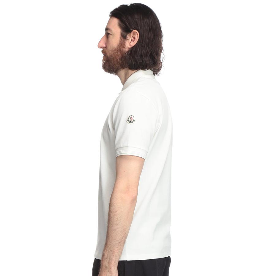 モンクレールポロシャツ MONCLER モンクレール メンズ ラバーワッペン+ラインデザイン