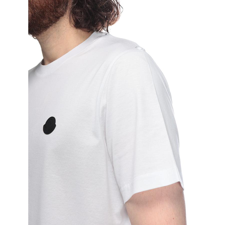 MONCLER モンクレール バック縦ロゴ クルーネック 半袖 Tシャツ MONCLER モンクレール バック縦ロゴ クルーネック 半袖 Tシャツ