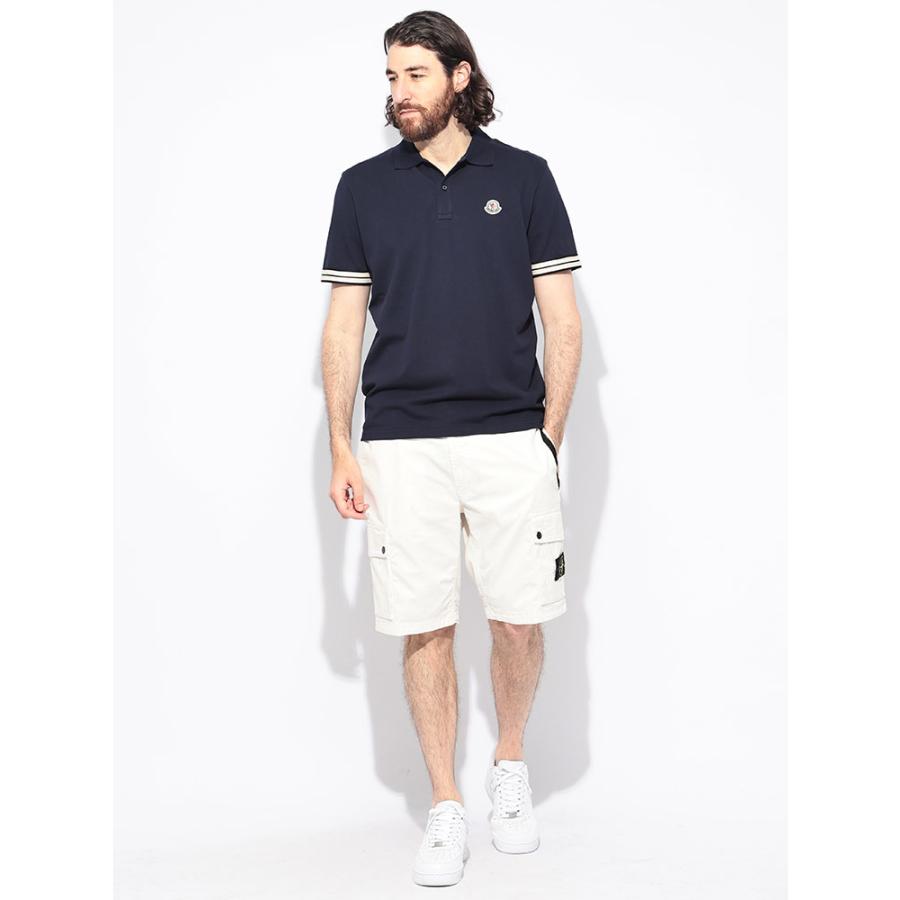 MONCLER（モンクレール） 半袖 ポロシャツ メンズ 袖ライン ワン