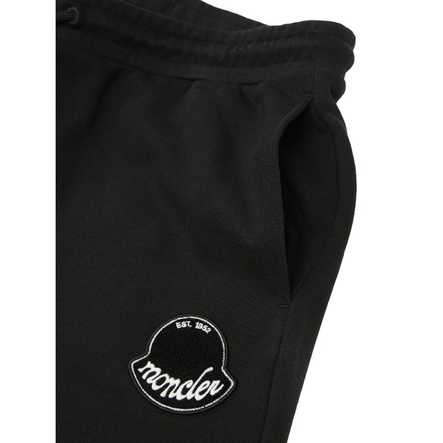 MONCLER（モンクレール） エンボスロゴパッチ スウェットパンツ