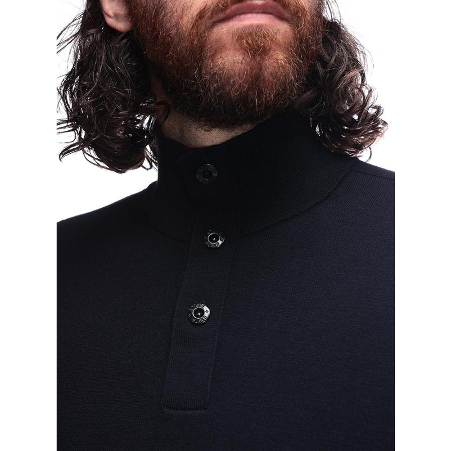 STONE ISLAND（ストーン アイランド） メンズ ハーフボタン ニット