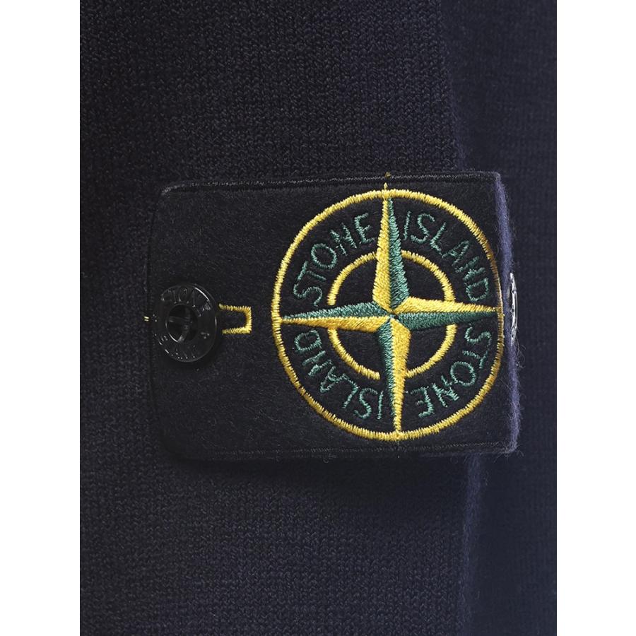 ストーンアイランド メンズ STONE ISLAND ハーフボタン ニット セーター SI5100002S00A1の画像