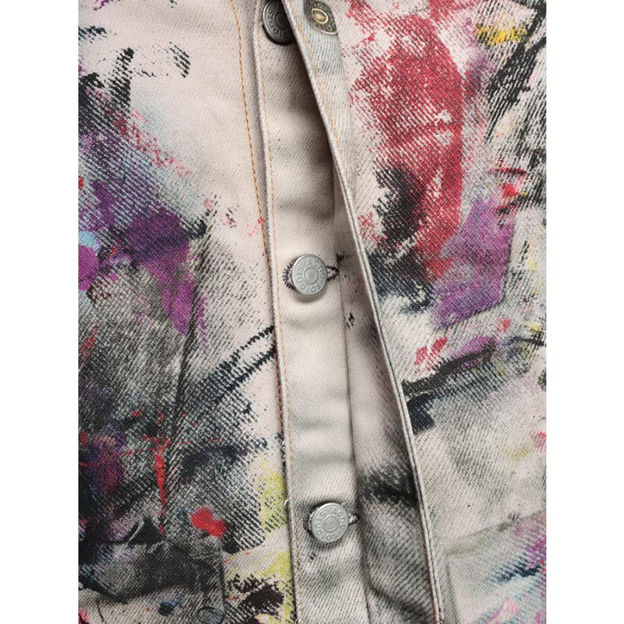 アクネストゥディオズ Acne Studios トロンプルイユ プリント デニムジャケット ACB90859 メンズの画像