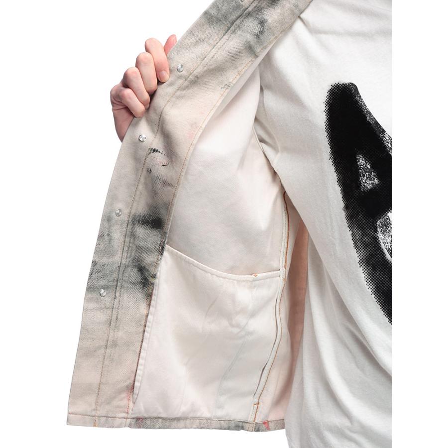 アクネストゥディオズ Acne Studios トロンプルイユ プリント デニムジャケット ACB90859 メンズの画像