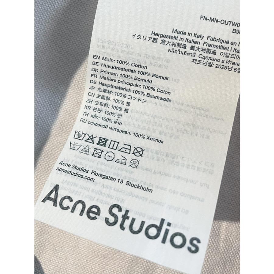 アクネストゥディオズ Acne Studios トロンプルイユ プリント デニムジャケット ACB90859 メンズの画像