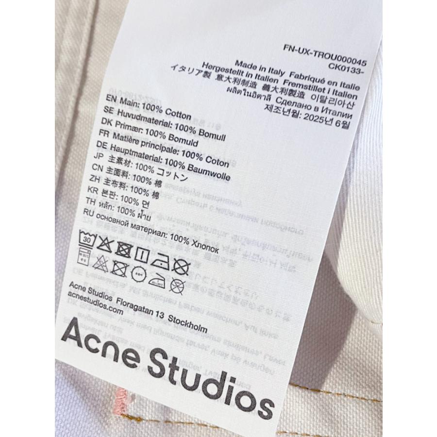 アクネストゥディオズ Acne Studios デニム バギーフィットジーンズ 1981 トロンプルイユプリント ACCK0133 メンズの画像