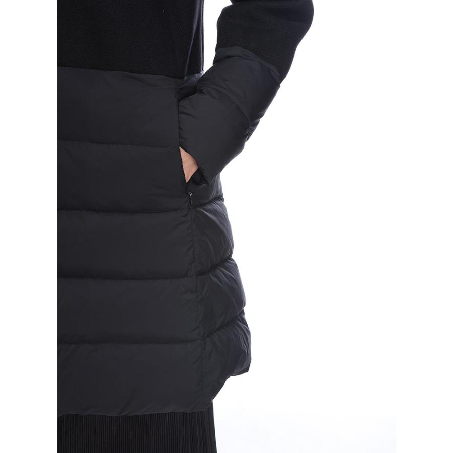 HERNO（ヘルノ） ダウン コート レディース ウール 切り替え