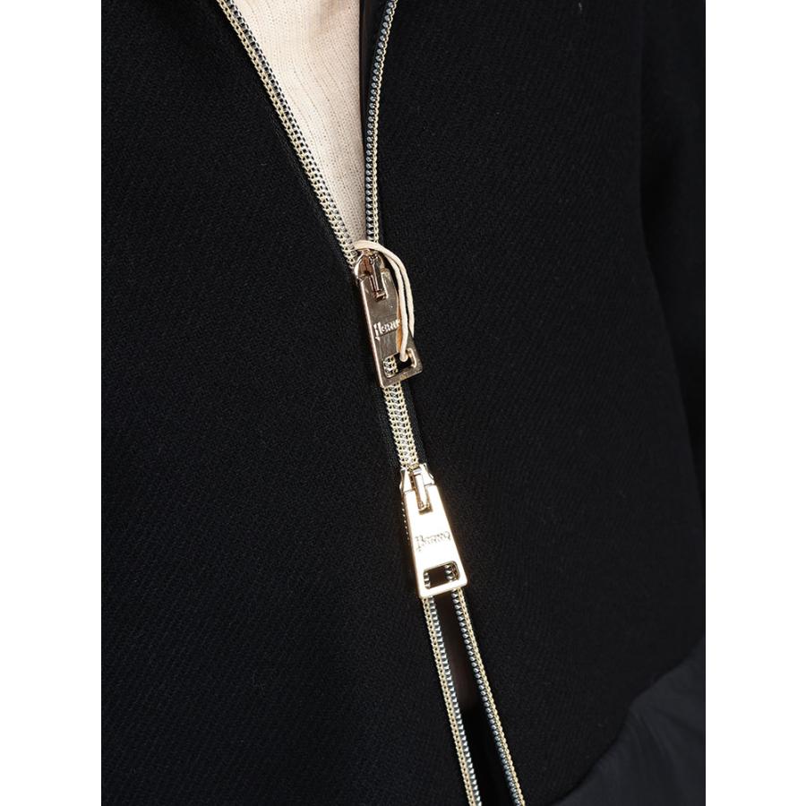 HERNO（ヘルノ） ダウン コート レディース ウール 切り替え