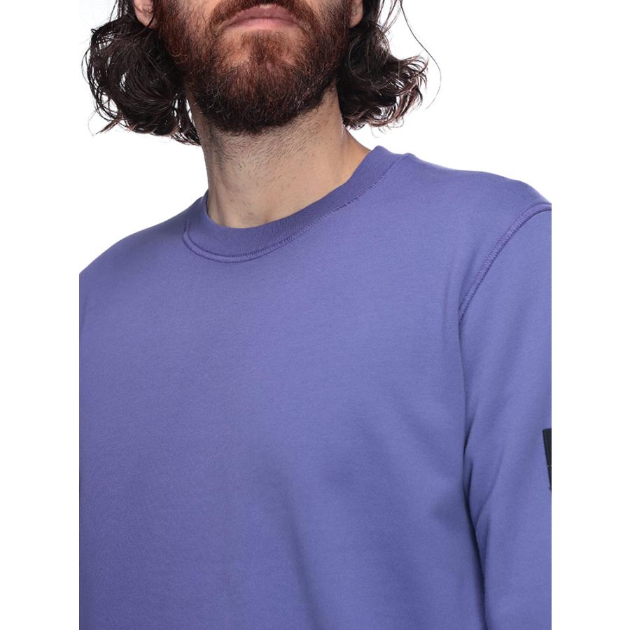 STONE ISLAND ストーンアイランド スウェット メンズ 袖ロゴ クルー