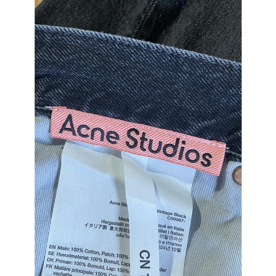 アクネストゥディオズ Acne Studios デニム ボタンフライ ウエストベルト ルーズ ジーンズ 1991 TOJ ACC00067 メンズの画像