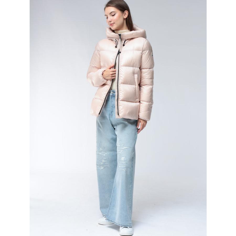 MONCLER（モンクレール） ナイロン フルジップ フレア ショート ダウン